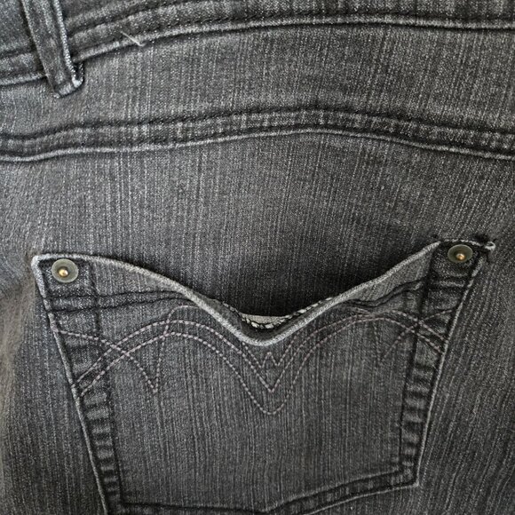 Penningtons Savvy Fit Grey Pull-On Jeans (28W) - Picture 4 of 8